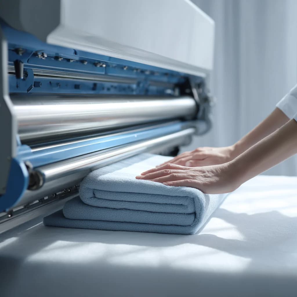 Сушка, глажка и упаковка - этап процесса стирки